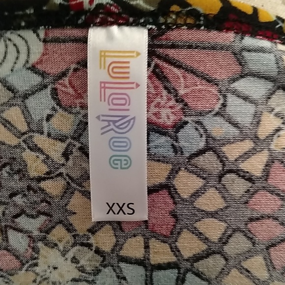 🎀NWOT Lularoe print top Sz XXS 🎁 - Picture 5 of 7